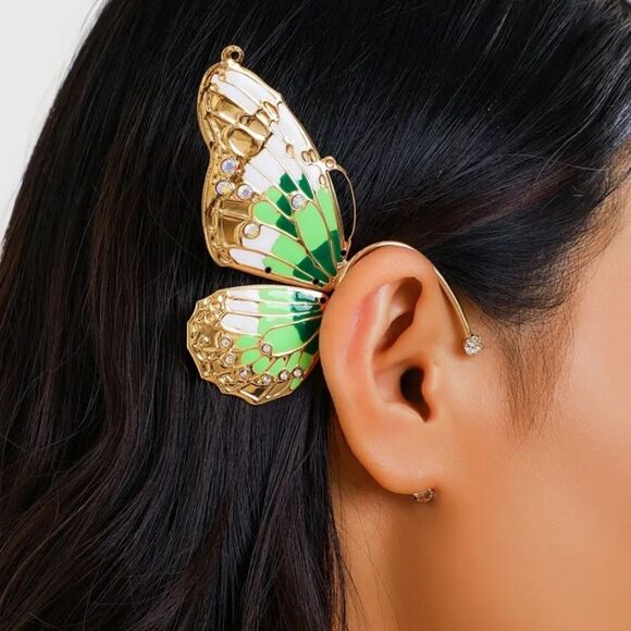 Butterfly Wing Ear Cuff - Picture 1 of 2